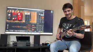 Amplitube Brian May  Demo em Português [upl. by Nicolis]