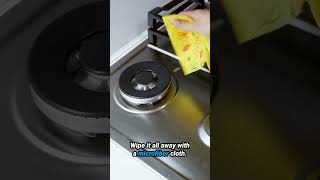 Effortless Stainless Cooktop Makeover in Minutes [upl. by Airdnahs480]