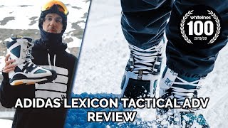 Adidas Tactical Lexicon ADV Review  The Best Snowboard Boots 20192020 [upl. by Cordie]