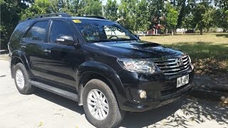 2014 Toyota Fortuner 25G VNT MT DSL Review Start Up Interior Exterior Engine [upl. by Adelia]