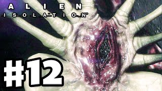 Alien Isolation  Gameplay Walkthrough Part 12  Facehugger Flashback PC Gameplay with Facecam [upl. by Dorey]