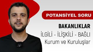 Kodlamalarla Bakanlıklara BAĞLI  İLİŞKİLİ  İLGİLİ Kurum ve Kuruluşlar  Murat AKSEL [upl. by Rudolfo91]