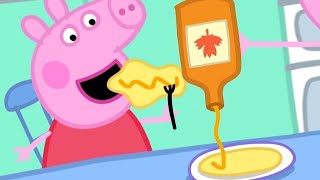 Peppa Pig in Hindi  Pancakes  हिंदी Kahaniya  Hindi Cartoons for Kids [upl. by Aon]