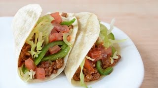 Receta de tacos de carne y verdura  Alicante Sabores Naturales [upl. by Stevens830]