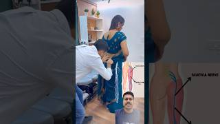 sciatica pain treatment in india by Dr Harish grover trend ytshort feed shortfeed [upl. by Aiyn579]