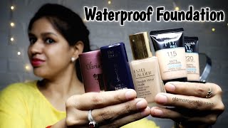 Top 5 Waterproof Foundation indian How to choose Waterproof Foundation for DRY OILY NORMAL SKIN [upl. by Adnirak]