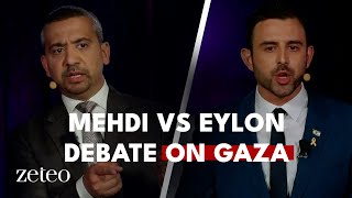 ‘You’re a Sociopath’ Mehdi Hasan vs Eylon Levy on Gaza FULL DEBATE [upl. by Ecirtael]