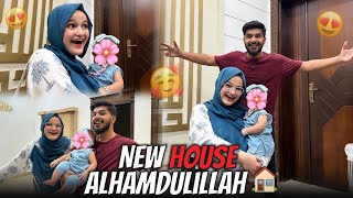 Naye Ghar ko dekh kar Fatimah Emotional Hogayi 🥹♥️ Most Awaited Vlog 😭🥳 [upl. by Aleil]