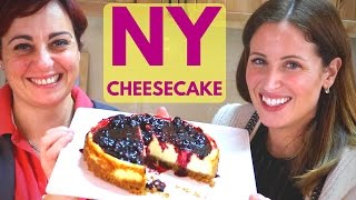 NEW YORK CHEESECAKE 🍮 CON CLIO 🌟💄  Ricetta e Vlog al Supermercato 🚙 [upl. by Arrak]