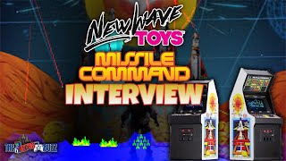 New Wave Toys Missile Command Interview  The Retro Buzz [upl. by Ellehcan101]