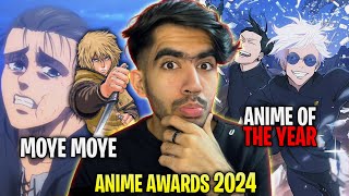 Anime Awards 2024 ❎ Popularity Awards 2024 ✅  Daddy Vyuk [upl. by Aderfla]