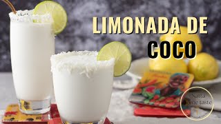 Limonada de coco  receta Colombiana [upl. by Iccir]