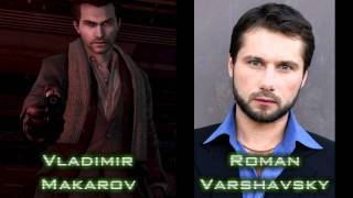 Call of Duty Modern Warfare 3  Characters and Voice Actors [upl. by Pennebaker]