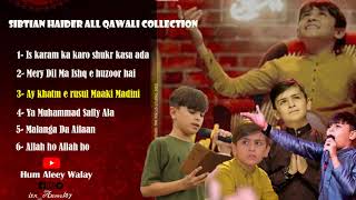 Sibtain haider all qawali collection  Qawali 2022 and 2023 [upl. by Baxy]