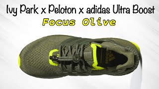 Ivy Park x Peloton x adidas Ultra Boost FOCUS OLIVE [upl. by Peyton]