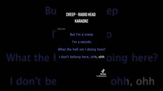 creep karaoke song [upl. by Netsud]