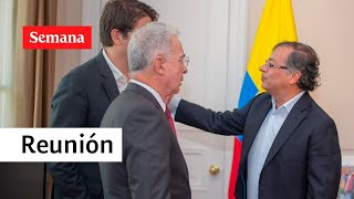 Álvaro Uribe entrega conclusiones de la reunión con Gustavo Petro [upl. by Azriel]