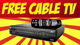 WOW HOW TO GET FREE CABLE TV FOREVER GUNRANTEED THE CABLE COMPANY DONT WANT YOU TO KNOW THIS [upl. by Aehtorod]