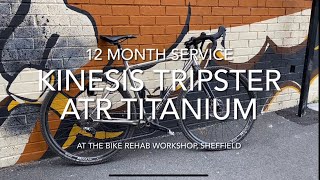 Custom Built Kinesis Tripster ATR Titanium Gravel Bike  What’s it like after 12 months use [upl. by Keen]