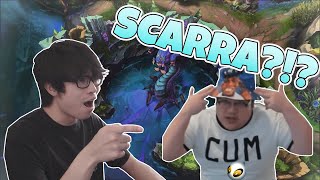 I GOT SCARRA IN MY GAME  CAN 12 YEARS OF LEAGUE GET ME TO CHALLENGER [upl. by Ahsael]