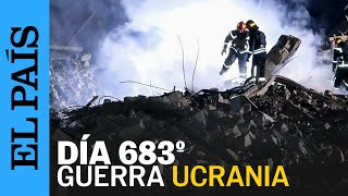 GUERRA UCRANIA  Más de veinte de ataques aéreos rusos contra Ucrania durante la noche  EL PAÍS [upl. by Nafri907]