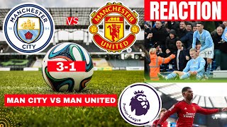 Man City vs Manchester United Live 31 Premier League EPL Football Match Score Highlights Derby [upl. by Ecerehs88]