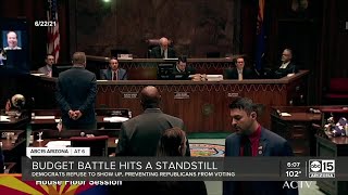 Arizona budget battle hits a standstill [upl. by Damek]