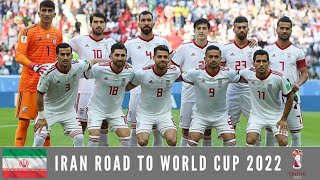 Iran Road to World Cup 2022  All Goals [upl. by Maible]