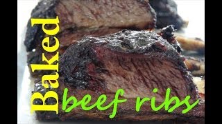 Spicy Oven Baked Beef Ribs [upl. by Ramey192]