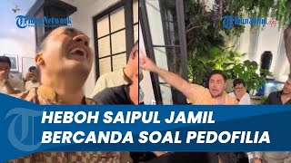 KEMBALI BIKIN HEBOH Saipul Jamil Lontarkan Candaan soal Pedofilia Bersama Ivan Gunawan [upl. by Htir212]