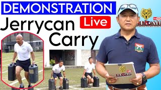 JerryCan Carry DemonstrationPhase 3 physical Test [upl. by Laeria]