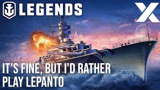 The Giuseppe Verdi  World of Warships Legends [upl. by Adaurd592]