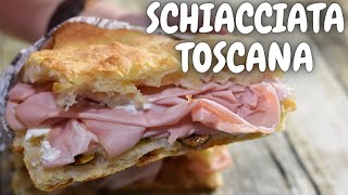 Schiacciata toscana  come allAntico Vinaio [upl. by Obla296]