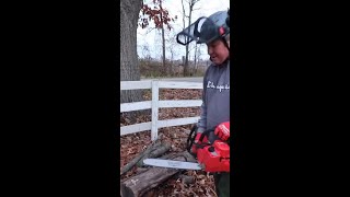 Cuts Faster than 35cc Gas M18 FUEL™ 14quot Top Handle Chainsaw 🎥 markthomasbuilder [upl. by Akimet]