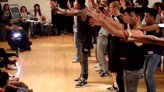 Les Twins workshop in London  Laurents Routine [upl. by Baker863]