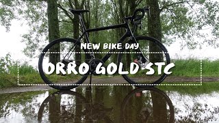 New Bike Day Introducing my 2021 Orro Gold STC [upl. by Melak]