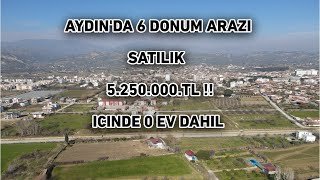 AYDINDA 6 DÖNÜM ARAZİ İÇİNDEKİ EVİMİZ SATILIK FİYATI ÇOK CİDDİ DÜŞTÜ 0532 060 9193 DETAYLAR VİDEODA [upl. by Rundgren]