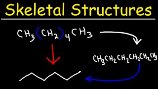 Condensed Structures to Skeletal Structures [upl. by Eeldivad]