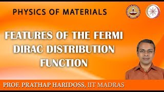 Features of the Fermi Dirac Distribution Function [upl. by Trebuh]