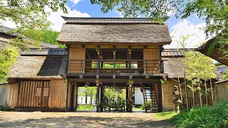 Traditional Japanese Onsen Ryokan with Monorail Built on a Mountain Slope  Kawaba Onsen Yutorian [upl. by Bayer]