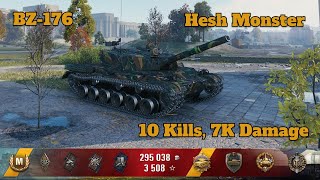 BZ176  7K Damage 10 Kills Ace tanker  World of Tanks [upl. by Neural]