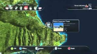 Test Drive Unlimited 2  All Hawaii Tuning Shops Location  Max Zoom  HD [upl. by Lonne921]