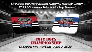 2012 Championship  2023 MN Selects Hockey Festival [upl. by Spindell]