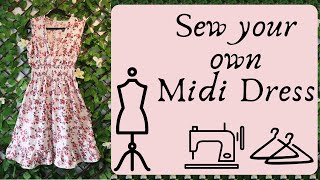 HOW TO SHRED A FLORAL MIDI DRESS [upl. by Kariotta]