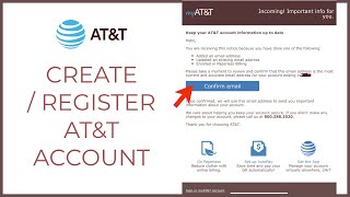 How to Create ATampT Account  Atampt Sign Up 2021 [upl. by Acirahs]