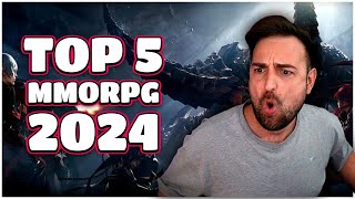 El Mejor TOP 5 MMORPG en 2024 [upl. by Nnylrefinnej125]