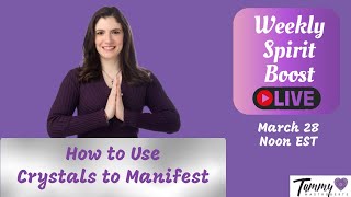 How to Use Crystals to Manifest  The Higher Help Method [upl. by Jemmie]