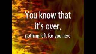 Up In Flames Lyrics Video Icon for Hire [upl. by Tomkin593]