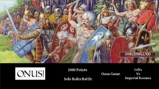 Onus Traianus Battle Report Celts vs Romans [upl. by Patrice]