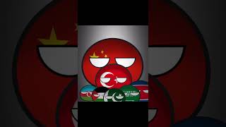 Do you know who my allies are  India VS Pakistan  countryballs edit [upl. by Etnasa195]